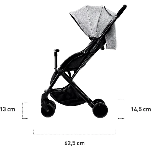 Візок Kinderkraft Lite Up Pink (KKWLITUPNK0000): Кількість блоків 1