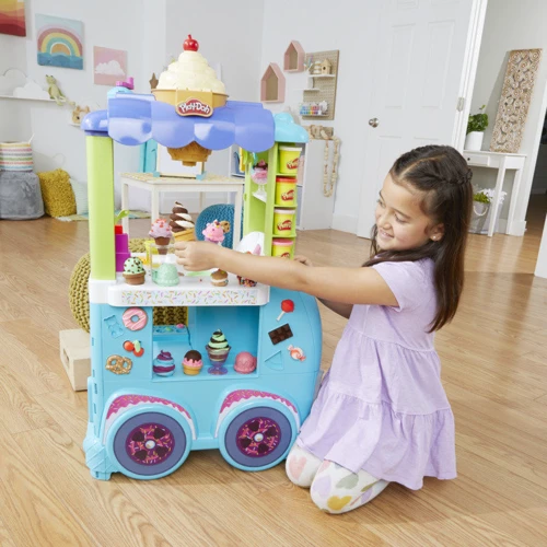 Набір ігровий Hasbro Play-Doh Мега набір: Машинка з морозивом (F1039) фото 6