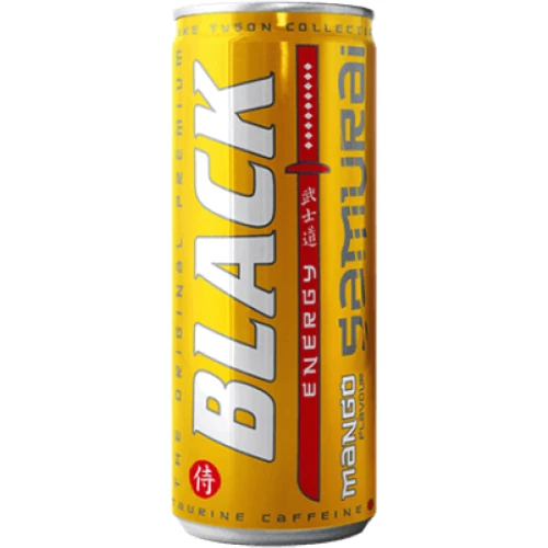 Black energy Samurai 250 ml Mango