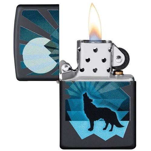 Запальничка Zippo Wolf And Moon Design (29864) фото 2