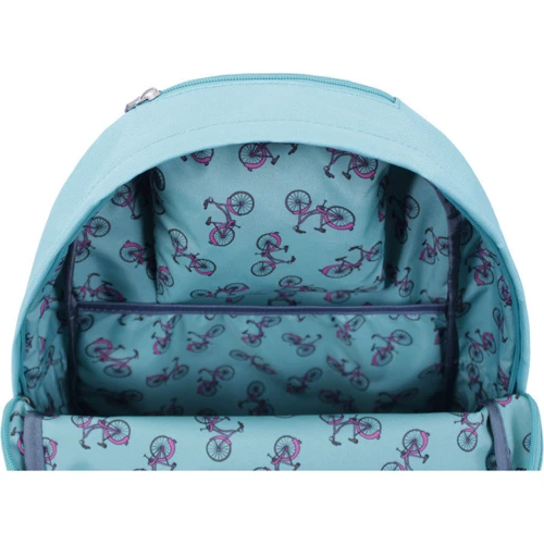 Рюкзак Bagland Hood W/R 17 л. бирюза 446 (0054466): Размер M (130-145 см)