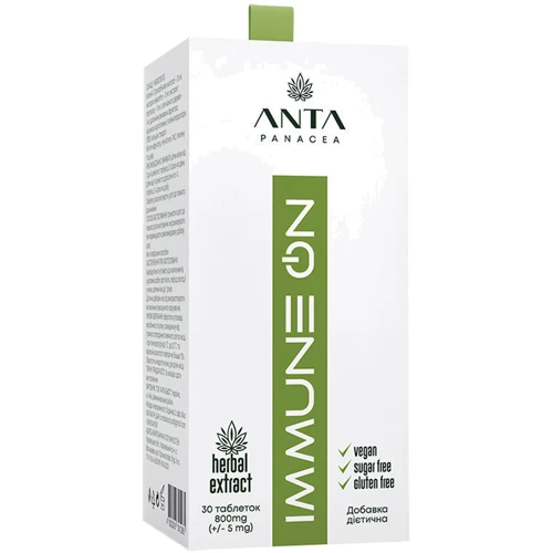 Anta Panacea Immune On Для иммунитета 30 Таблеток