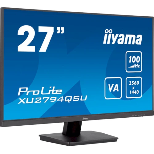 Монитор iiyama XU2794QSU-B6: Частота обновления экрана, Гц 100