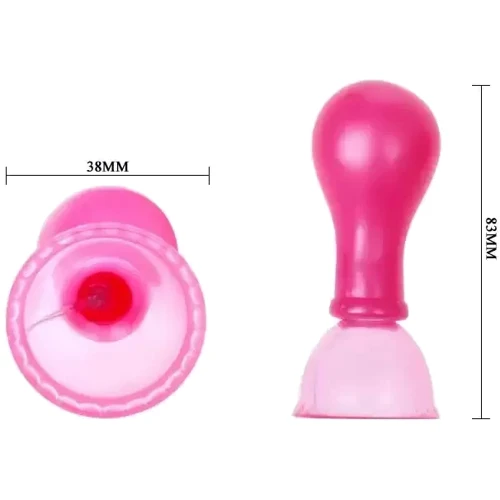 Вибромассажер для груди BAILE - Pump 7 vibration functions, BI-036019
