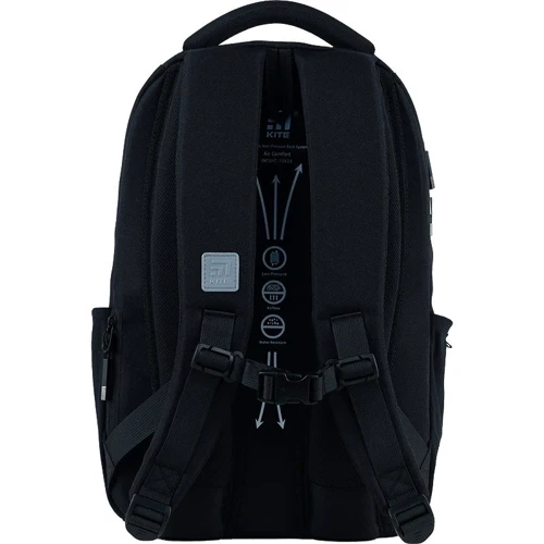 Рюкзак Kite Education teens 2578M-2 (K24-2578M-2): Спинка Мягкая (без ребер жесткости)