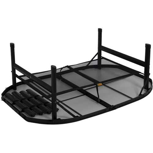 Стол Bo-Camp Northgate Oval 120x80 cm Black/Grey (DAS302568): Максимальная нагрузка, кг 30