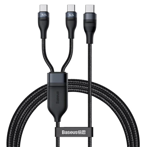 Кабель Baseus Cable USB-C to USB-C 100W Flash Series 1.5m Black (CA1T2-C01)