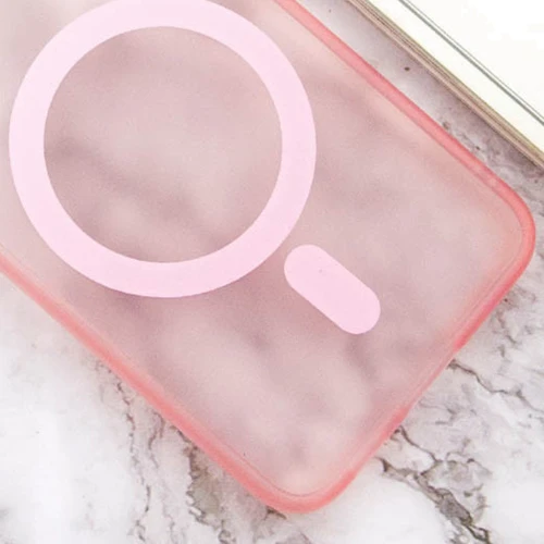 Чехол для телефонов Epik TPU Lyon Frosted with MagSafe Pink for Samsung S901 Galaxy S22: Совместимость Samsung S901 Galaxy S22