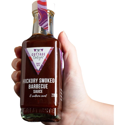 Соус барбекю с дымком Cottage Delight Hickory Smoked Barbecue Sauce 220 мл (5017781185128) фото 1