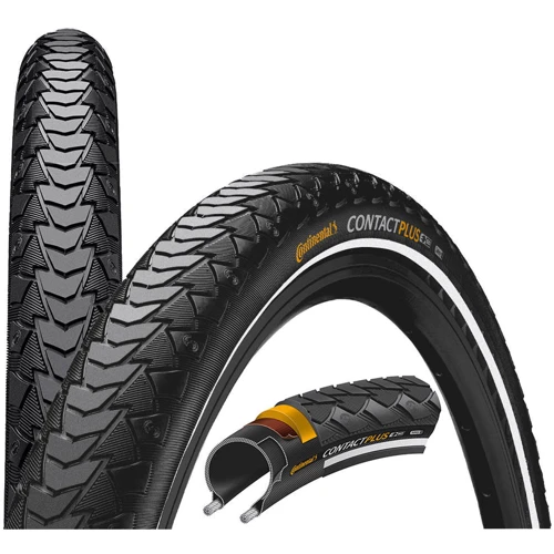 Покришка Continental CONTACT Plus 28 "x1 1/4 - 1 3/4, 32-622 (101004): Призначення Для туризму, Для електровелосипедів