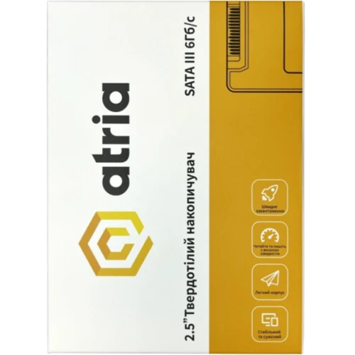 ATRIA XT200 128 GB (ATSATXT200/128) UA: Обсяг 128 ГБ