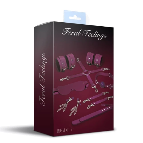Набор Feral Feelings BDSM Kit 7 Burgundy