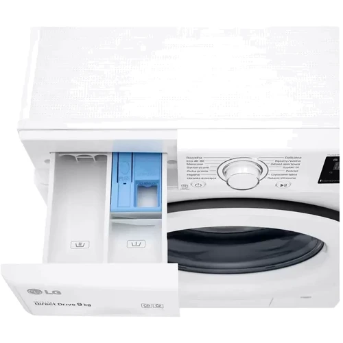 Пральна машина LG F4WV309N3E: Сушка немає