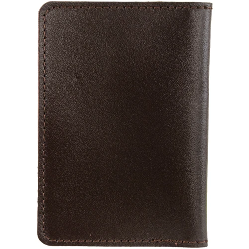 Жіноча обкладинка для документів DNK Leather коричнева (DNK-minidoc-R-Gerb-colF): Країна виробник Украина