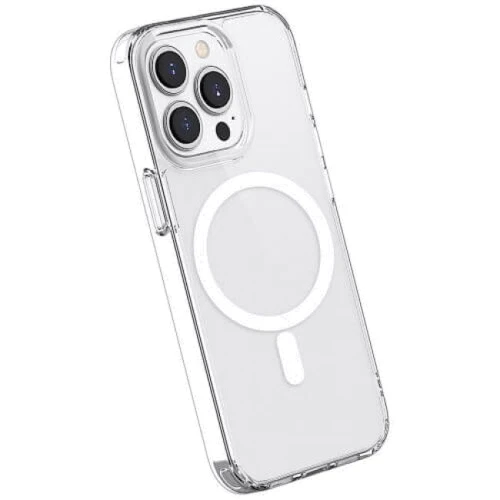 Чехол для iPhone WK Military Grade Shatter-resistant Magnet Case Clear (WPC-007) for iPhone 15 Pro Max: Цвет прозрачный