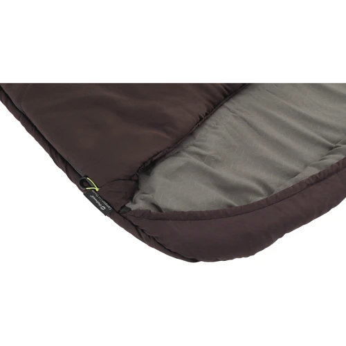 Спальный мешок Outwell Campion Lux Double/-1°C Brown Left (230370): Длина 225 см