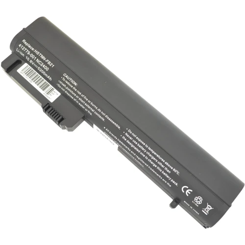 Батарея для ноутбука HP Compaq EH768AA EliteBook 2530p 10.8V Black 5200mAh OEM (907066): Напруга, В 10.8