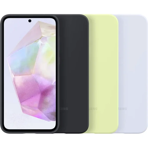 Чехол для телефонов Samsung Silicone Case Light Green (EF-PA356TMEGWW) for Samsung A356 Galaxy A35: Совместимость Samsung A356 Galaxy A35