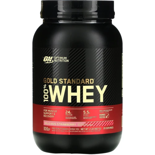 Протеїн Optimum Nutrition 100% Whey Gold Standard 909 g /29 servings/ Strawberry
