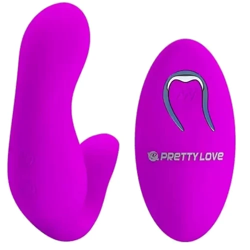 Вибратор для пар Pretty Love - 12 vibration functions, wireless remote control (BI-014484W)