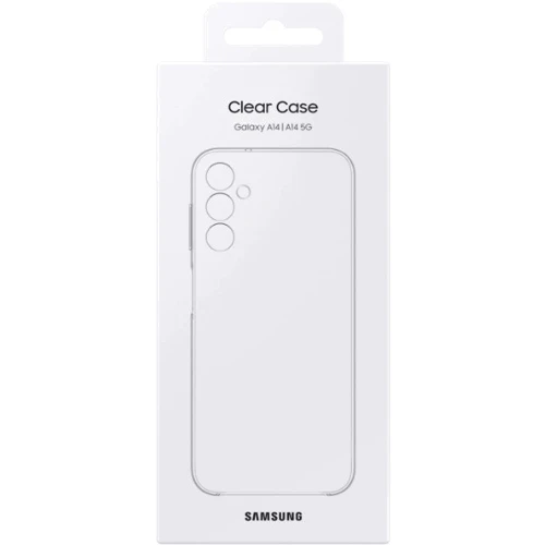 Чохол для телефона Samsung Clear Cover Transparent (EF-QA146CTEGRU) для Samsung A145/A146 Galaxy A14: Плівка в комплекті немає