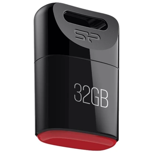 USB-флешка Silicon Power 32GB Touch T06 USB 2.0 Black (SP032GBUF2T06V1K): Стандарт USB USB 2.0
