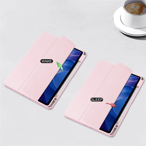 Аксесуар для планшетних ПК BeCover Soft Edge TPU з Pencil Mount Pink для Xiaomi Redmi Pad 2 (713662)