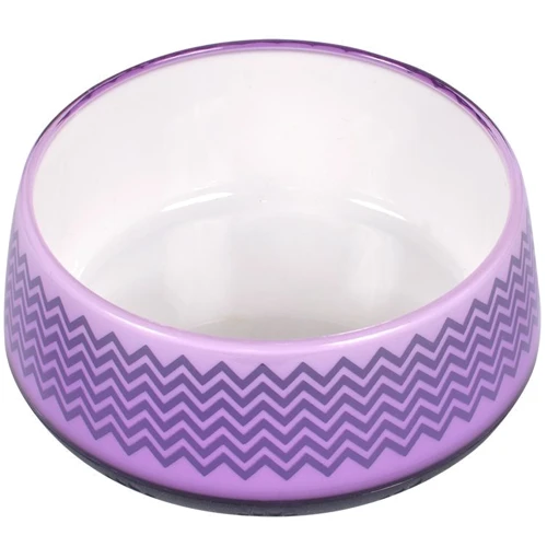 Миска AnimAll Super 0204 c узором 300 мл фиолетовая PS05020 (158139)