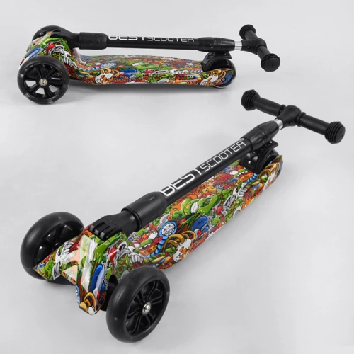 Самокат Best Scooter Maxi рисунок (46-009): Тип колес литые