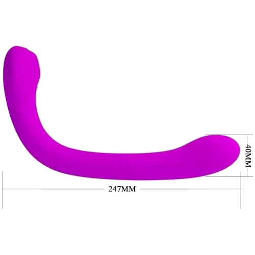 Вибратор с вакуумным стимулятором Pretty Love Alex (BI-040126)