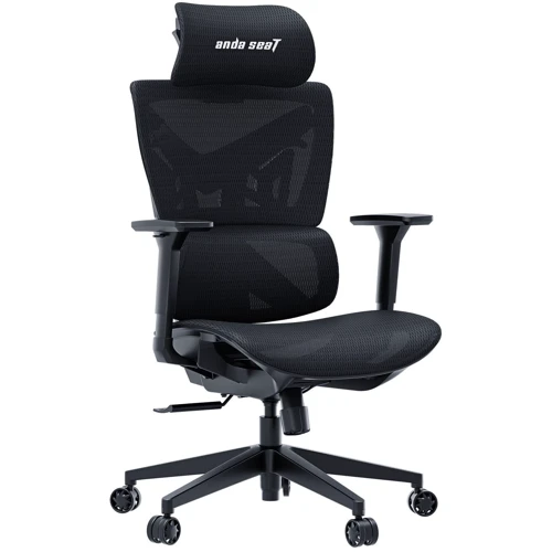 Кресло игровое Anda Seat X-Air Mega Size XL Mesh Space Black (AD-WY-01-BBB) фото 1