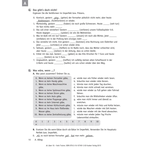 Deutsch üben: Verb-Trainer: Das richtige Verb in der richtigen Form фото 6