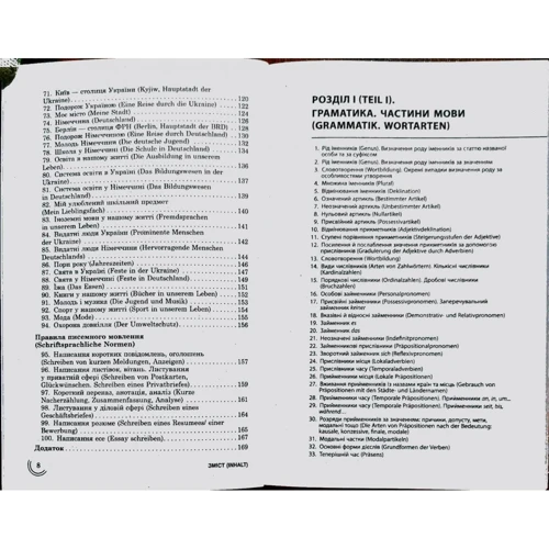 100 тем. Німецька мова: ISBN 978-617-738-568-3
