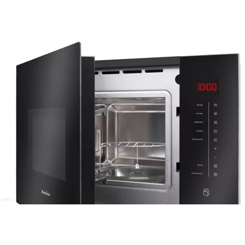 Встраиваемая микроволновая печь Amica AMMB25E2SGB: Цвет черный
