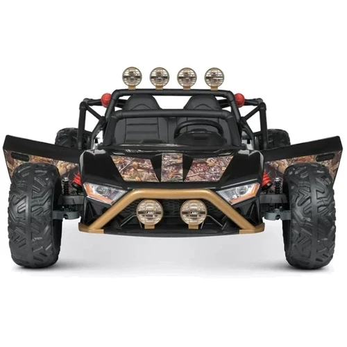Дитячий двомісний електромобіль Bambi Racer Баггі, чорний камуфляж (JJS3168EBLR-18(24V)): Максимальна швидкість, км/год 6