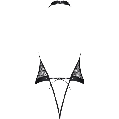 Боди-халтер с открытым доступом Passion MOONLIGHT BODY Black XXL/XXXL