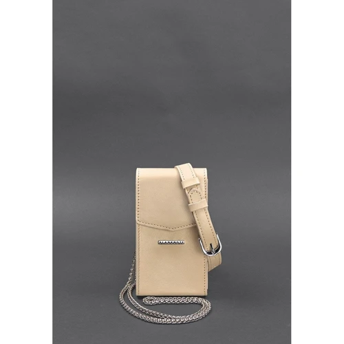Набор женских сумок поясная/кроссбоди BlankNote Mini светло-бежевый (BN-BAG-38-light-beige): Тип ручки На цепочке, Поясной ремень