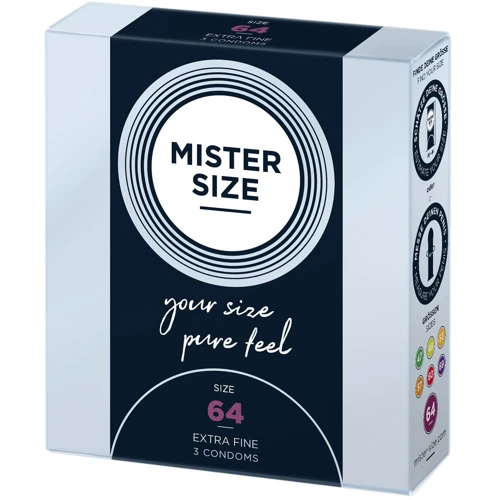 Презервативы Mister Size 64 (3 pcs)