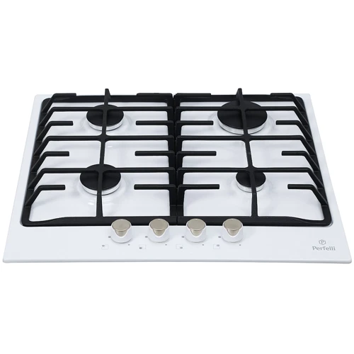 Варильна поверхня газова Perfelli HGM 619 W: Кількість конфорок 4