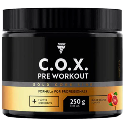 Предтренировочный комплекс Trec Nutrition Gold Core Line C.O.X 250 g / 10 servings / orange