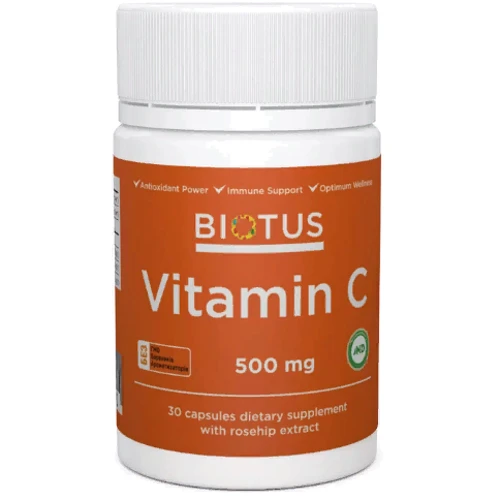 Biotus Vitamin C 500 mg Вітамін С 30 капсул