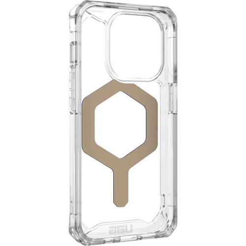 Чехол для iPhone Urban Armor Gear UAG Plyo Magsafe Ice/Gold (114286114381) for iPhone 15 Pro фото 7
