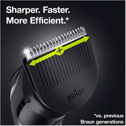 Машинка для стрижки (триммер) Braun BT5360: Время зарядки аккумулятора, ч 1