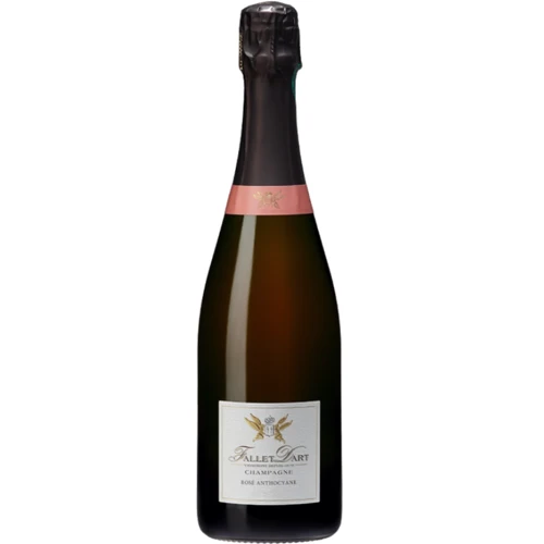 Шампанское Champagne Fallet Dart Rose Anthocyane Brut розовое брют 0.75 л (WHS3760303390242)