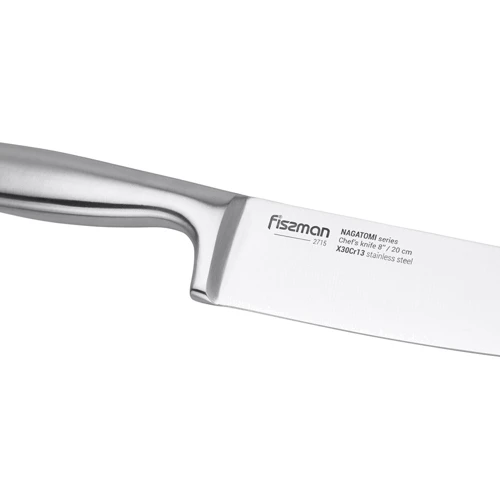 Набор кухонных ножей Fissman Nagatomi 6 пр. (2715): В комплекте Подставка дерево