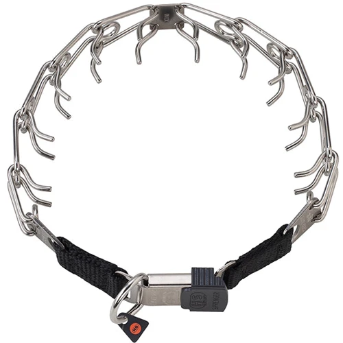 Строгий ошейник для собак Sprenger Ultra-Plus Training Collar с замком ClicLock нержавеющая сталь 3.2 мм 52 см (42301)