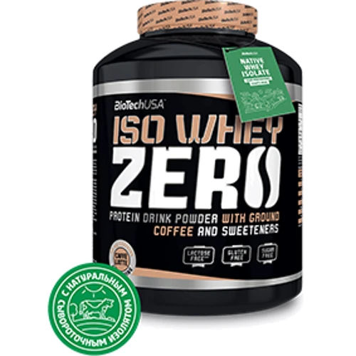 

BioTechUSA Iso Whey Zero 500 g /20 servings/ Caffe Latte