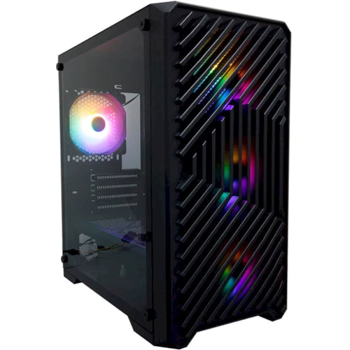 Корпус 1stPlayer T5-4F1-BK: Типорозмір Mini-Tower