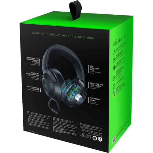 Навушники Razer Kraken V3 X (RZ04-03750100-R3M1): Призначення геймерские