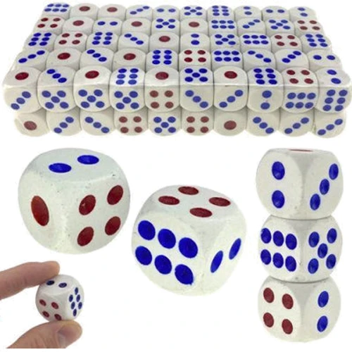 Кістки гральні Mic великі, 100 штук (IGR33): Виробник Mic